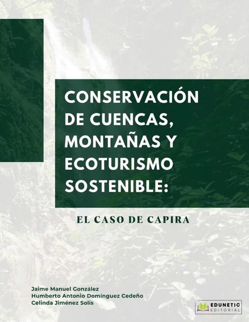 Portada de «Conservación de cuencas, montañas y ecoturismo sostenible»