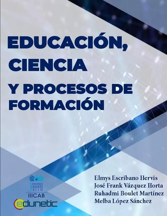 Portada del libro «Educación, Ciencia y Procesos de Formación», de Mata Cárdenas et al.
