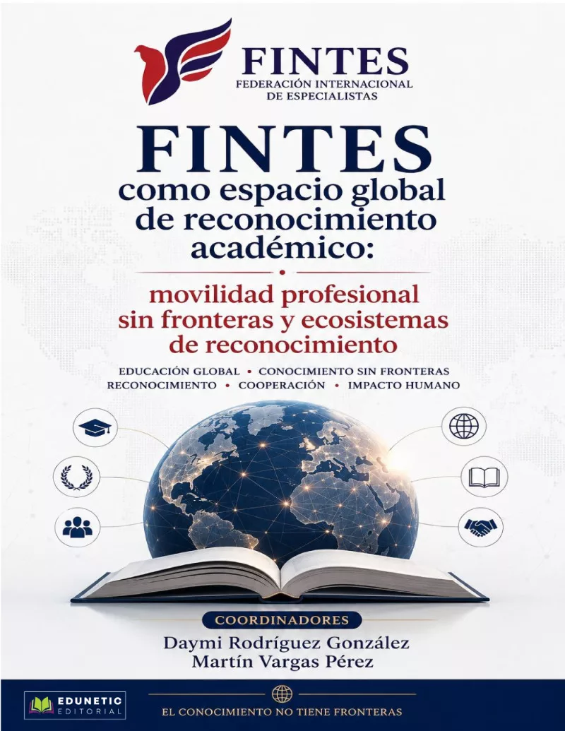 Portada del libro «FINTES como espacio global de reconocimiento académico», de Vargas Perez et al.